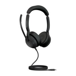 Jabra Evolve2 50 USB-C MS Stereo Auriculares con Cancelación de Ruido y Micrófono