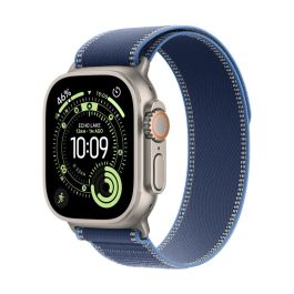 Apple Watch Ultra 3 Titanium Cellular 49mm Natur (Trail Loop Blau/Hellblau) S/M