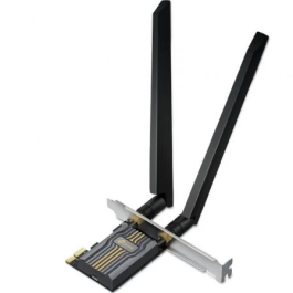 TP-Link BE6500 Adaptador de Red Inalámbrico Interno PCIe Wi-Fi 7 Tribanda 2880 Mbit/s Bluetooth Precio: 73.68999946. SKU: B14QH4WTKC