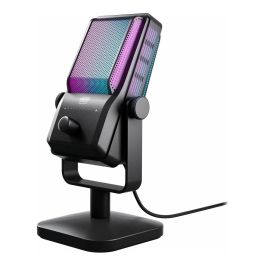 Cherry XTRFY MIK NGALE R Micrófono USB de Superficie Negro, 24 bit, 96 kHz