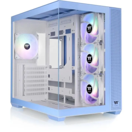 Thermaltake View 380 TG ARGB Caja de Ordenador - Semitorre ATX con Panel Lateral de Cristal Templado - Color Azul Hortensia Precio: 153.58999964. SKU: B17F9E9VG6