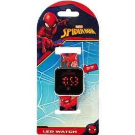 Reloj digital led spiderman. 3,5cm - modelos surtidos