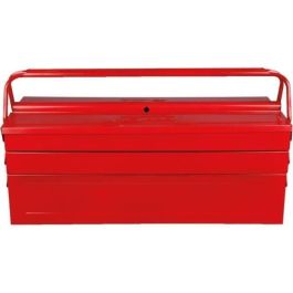 KS TOOLS Caja de herramientas metálica, 5 compartimentos, 530x210x200mm, juntas remachadas, abertura completa, para candado Precio: 81.69000037. SKU: B162SBXHD7