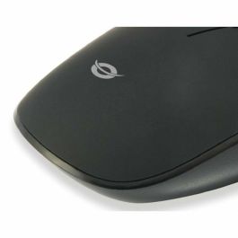 Conceptronic Ratón Óptico USB Regas01B con Interruptor DPI 800/1000/1200 y Diseño Ergonómico para Diestros y Zurdos