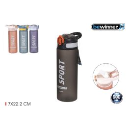 Bewinner Botella Sport Agua 600 ml (12 Unidades) Precio: 47.49999958. SKU: S2209475