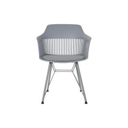 Silla Scandi DKD Home Decor Gris Claro 53 x 81 x 56 cm