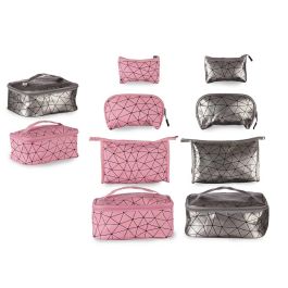 Neceser Viaje Surt Plata Rosa Berilo 16X9CM (24 Unidades) Precio: 92.7899995. SKU: B18P275FFK