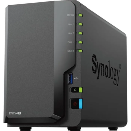 Synology DS224+ NAS Escritorio Intel Celeron J4125 2GB DDR4 2 Bahías Precio: 417.88999956. SKU: B18BKX4LPB
