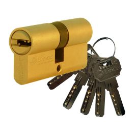 Lince Cilindro de seguridad multipunto serie C2, leva larga, 32+32mm, latón 9c253232l - Protección anti-taladro, 5 llaves multipunto Precio: 31.50000018. SKU: S7919305