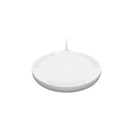 Belkin WIA001VFWH Cargador inalámbrico de auto para teléfono móvil con carga rápida Quick Charge 3.0, Blanco