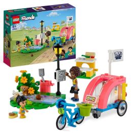 Lego Friends 41738 The Canine Rescue Bike, Juguete para niños de 6 años, con figura de cachorro