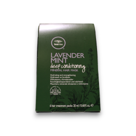 Conjunto, Tea Tree by Paul Mitchell, Lavender Mint Deep Conditioning, Sin parabenos, Mascarilla crema de tratamiento capilar, Hidratante y fortalecedor, 6 uds, 20 ml Precio: 34.50000037. SKU: B12GYRJR7X