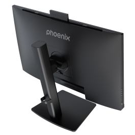 Phoenix technologies Monitor Vision 24 Pro 23.8" Full HD IPS 75Hz Webcam y Altavoces Integrados HDMI DisplayPort Soporte Ajustable