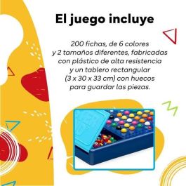 Cayro Juego Master Mind Colores para 2 Jugadores - Tablero de Plástico para Niños de 7 Años - Medidas 37x17x3,5 cm