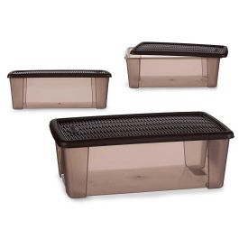 Caja 5L Elegance Chocolate Stefanplast 19.5x11.5x33 cm (12 Unidades) Precio: 42.50000007. SKU: S3609118