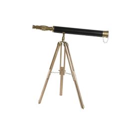 Telescopio Vintage DKD Home Decor Marron Dorado 40 x 70 x 63 cm Precio: 116.50000032. SKU: B1CMBJLBWG