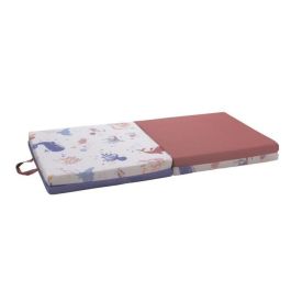 Tineo Alfombra inteligente Tesoros del océano 3 en 1 Evolutiva – Colchoneta de juego, colchón y puf – 120x120 cm