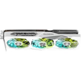 ASRock Radeon RX 7600 8GB GDDR6 Steel Legend OC white con 3 ventiladores
