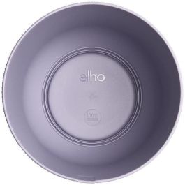 Elho 2941461990141 Juego de 3 Macetas Redondas Jazz - Lila y Blanco - Ø14, Ø16, Ø19 cm - 7 Litros