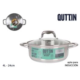 Quttin Cacerola Acero Inoxidable 24 cm 4L New Caesar (4 Unidades) Precio: 59.95000055. SKU: S2207419