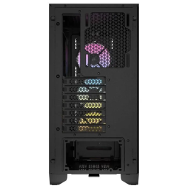 Corsair Caja 3000D RGB Airflow Mid-Tower Negra CC-9011255-WW con Panel de Vidrio Templado