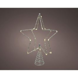 Estrella de Navidad Lumineo Plateado Alambre 20 x 5 x 25 cm MicroLED Precio: 6.89999959. SKU: B17X4FPNL4