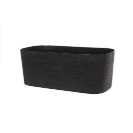 Jardinera XL con reserva de agua - GARDEN ID Respect - Negro-Antracita 80 x 38 cm - 100% residuos domésticos - 100% reciclable Precio: 75.49999974. SKU: B19D7JQC9Y