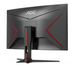 Monitor Gaming Curvo AOC C27G2ZE/BK 27"/ Full HD/ 1ms/ 240Hz/ VA/ Negro y Rojo