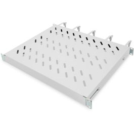 Digitus Bandeja Fija 19" 1U para Armarios de 600mm, con Gestión de Cables, Gris