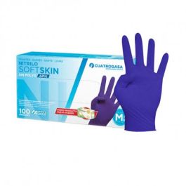 Guantes de examen de nitrilo Softskin, azul, talla M, 100 unidades Guantes de examen de nitrilo Softskin, azul, talla M, 100 unidades Precio: 5.50000055. SKU: B183R6M38E