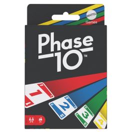 Mattel Games FFY05 Phase 10 Juego de Cartas Coleccionables, Tipo Rummy con 10 Fases para Mayores de 7 Años Precio: 14.69000016. SKU: B1EFHVZ2E7