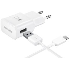 Samsung EP-TA20 Cargador Rápido 15W con Cable USB Tipo-C 1.5m Blanco para Móviles y Tablets Precio: 33.88999944. SKU: B14TKNR825