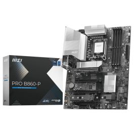MSI PRO B860-P Placa Base Intel B860 LGA 1851 Socket V1 ATX para Intel Core Ultra Series 2