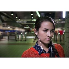 JBL Tune 210 Auriculares In-Ear Grises con Pure Bass, Control Remoto de 1 Botón y Micrófono Integrado para Llamadas