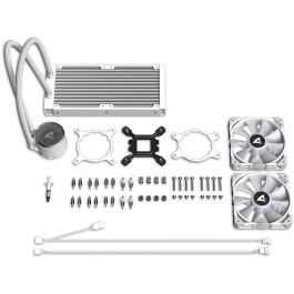 SHARKOON S80 RGB Kit Refrigeración Líquida AIO 240mm Blanca