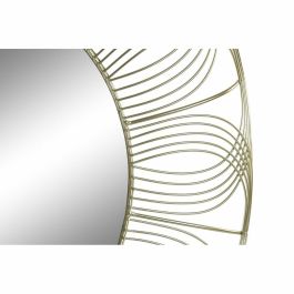 Espejo de pared DKD Home Decor Dorado Moderno 60 x 4 x 60 cm Espejo de pared DKD Home Decor Dorado Moderno 60 x 4 x 60 cm