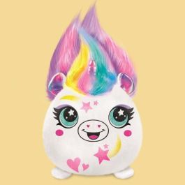 Canal Toys CTAIR040 Peluche Squishy Airbrush Hair'iffic para peinar y decorar con spray electrónico y rotuladores