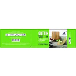 Tabla de cortar plegable en bambú 32x28 cm Quttin - Inde (12 Unidades) Tabla de cortar plegable en bambú 32x28 cm Quttin - Inde (12 Unidades)