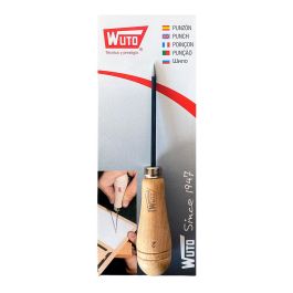 Wuto Punzón Modelo 2 Ø3,5mm x 80mm Profesional y Doméstico para Madera Precio: 5.50000055. SKU: S7910396