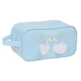 Zapatillero de Viaje Glow Lab Cisnes Azul claro 29 x 15 x 14 cm Precio: 7.58999967. SKU: B1GZL4JAFV