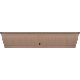 Jardinera - GARDEN ID Terraflor - Taupe 100 cm - Durabilidad - Reserva de agua - Reciclado y 100% reciclable - Volumen para plantas. Precio: 36.88999963. SKU: B1JFVMT5JJ