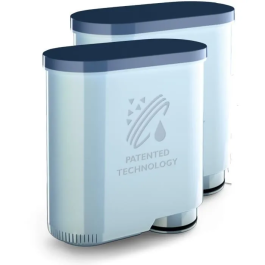 Philips CA6903/22 Juego de 2 filtros de agua y cal AquaClean para cafetera, elimina la cal