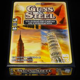Sd games Juego de Mesa Guns & Steel: La Evolución Humana de la Edad de Piedra a la Era Espacial