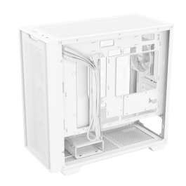 Asus A21 PLUS Blanco PC, Torre, micro ATX/Mini-ITX, 3x120mm Ventiladores, Iluminación RGB, 90DC00H3-B19010