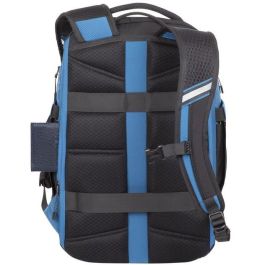 Rivacase 5225 Mochila Mercantour 15.6" 20L Nylon Negro/Azul con Compartimento para Portátil y Tableta
