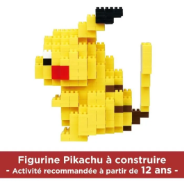 Bandai Figura para construir NANOBLOCK Pokémon Pikachu Deluxe NAN4972825211908