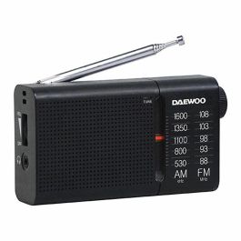 Radio Portátil Daewoo Negro AM/FM Precio: 19.49999942. SKU: B1J8H32VYQ