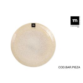 La Mediterranea Plato Postre Ø21,3 cm "Calobra" Crema (24 Unidades) Precio: 62.68999957. SKU: B185NG86TM