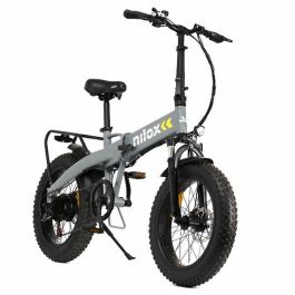 Bicicleta Eléctrica Nilox J4 PLUS 20X4P Gris 250 W 13000 mAh 20" Bicicleta Eléctrica Nilox J4 PLUS 20X4P Gris 250 W 13000 mAh 20"