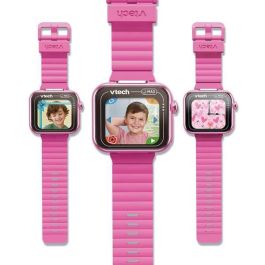 VTech 80-531657-022 Kidizoom Smartwatch Max, Reloj Inteligente para Niños +4 Años con Doble Cámara, Juegos RA y Control Parental, Rosa VTech 80-531657-022 Kidizoom Smartwatch Max, Reloj Inteligente para Niños +4 Años con Doble Cámara, Juegos RA y Control Parental, Rosa